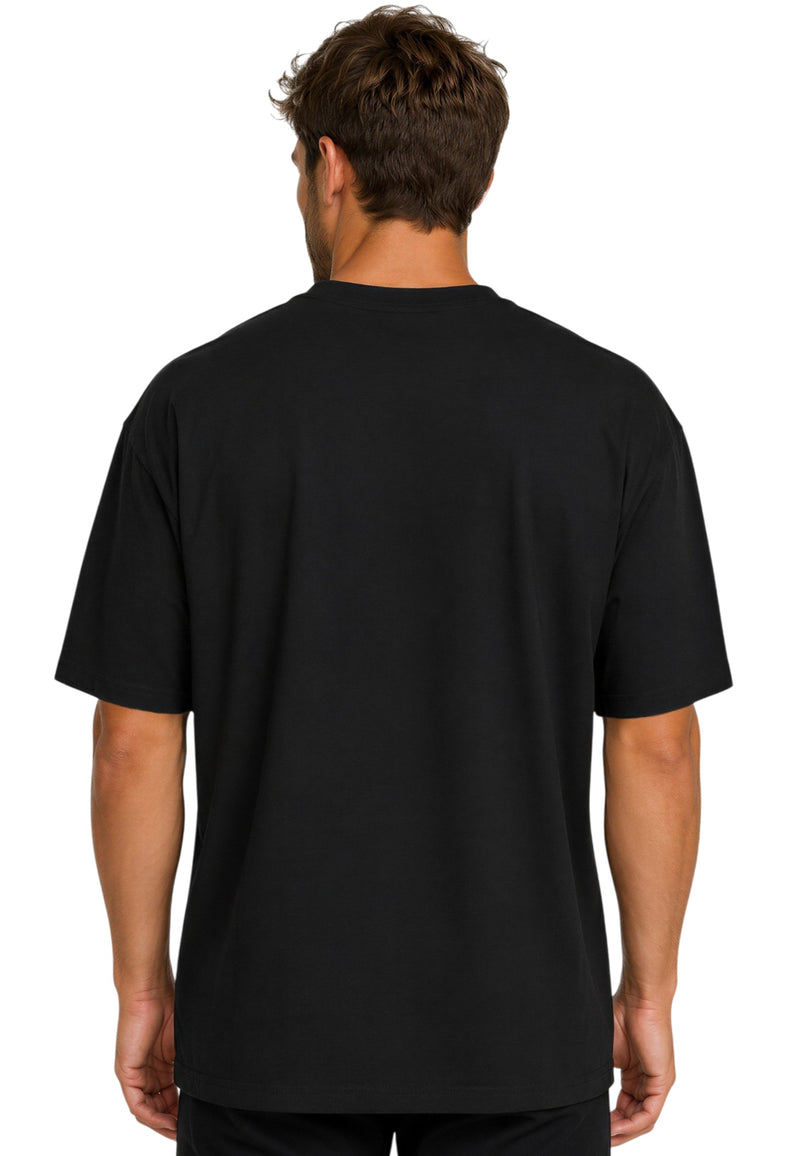 Herren Relaxed Fit T-Shirt 24RS058 - Black – Ansicht 2