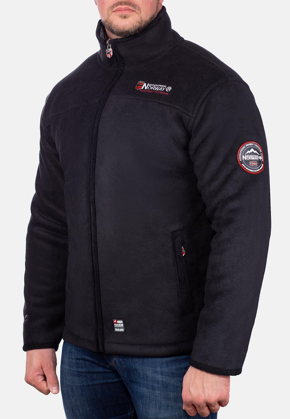 Herren Regular Fit Jacke ubolt in Black – Geographical Norway – Ansicht 10