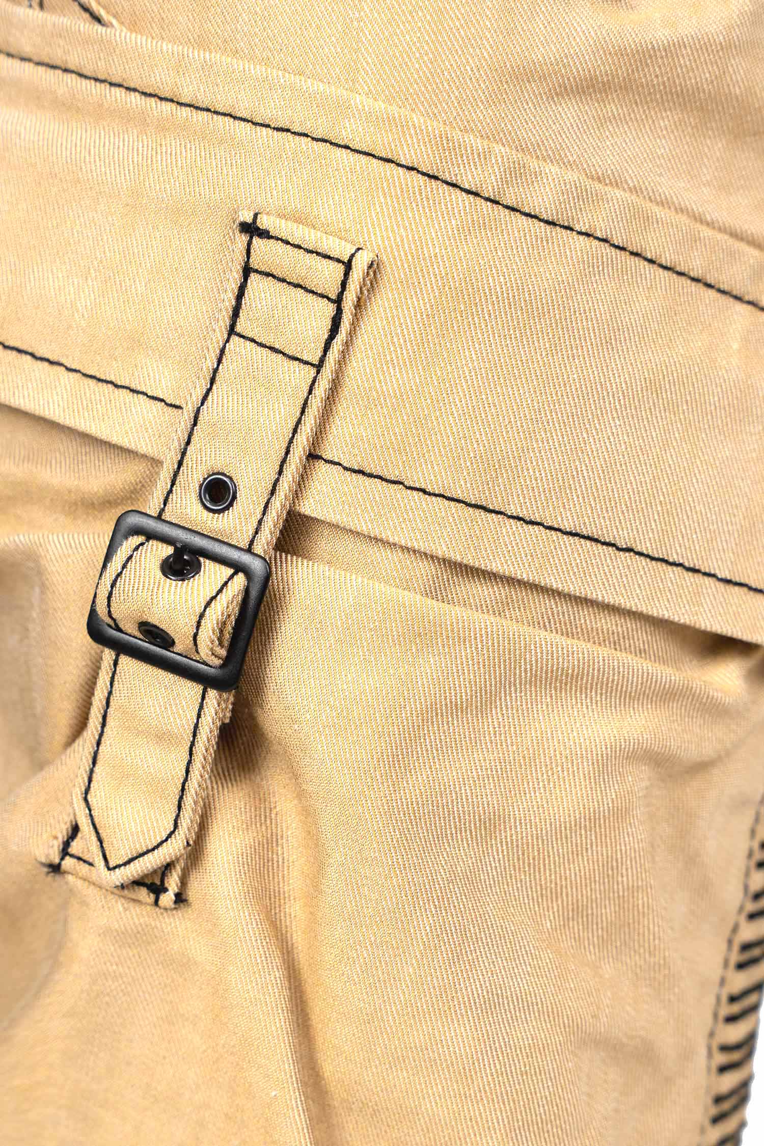 Herren Regular Fit Jeans Stonewashed CD523 - Yellow