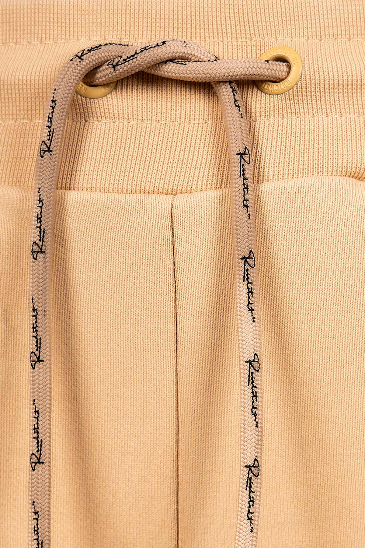 Damen Slim Fit Jogginghose Marken-Stick in Beige – Reichstadt – Ansicht 10
