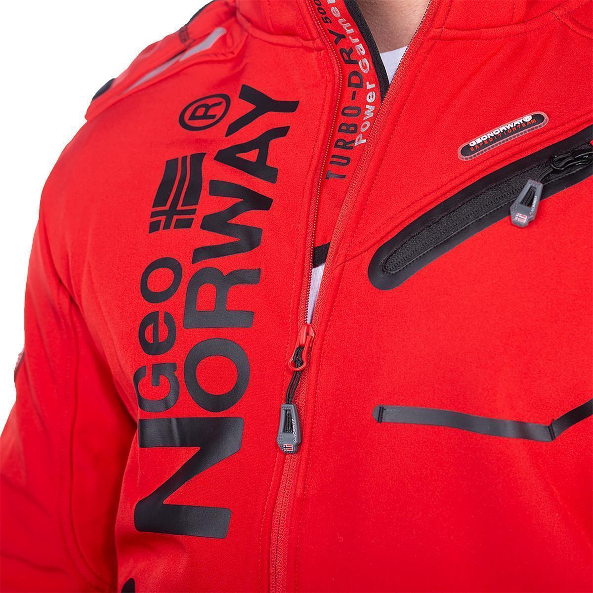 Herren Regular Fit Softshelljacke royaute - Red/Black