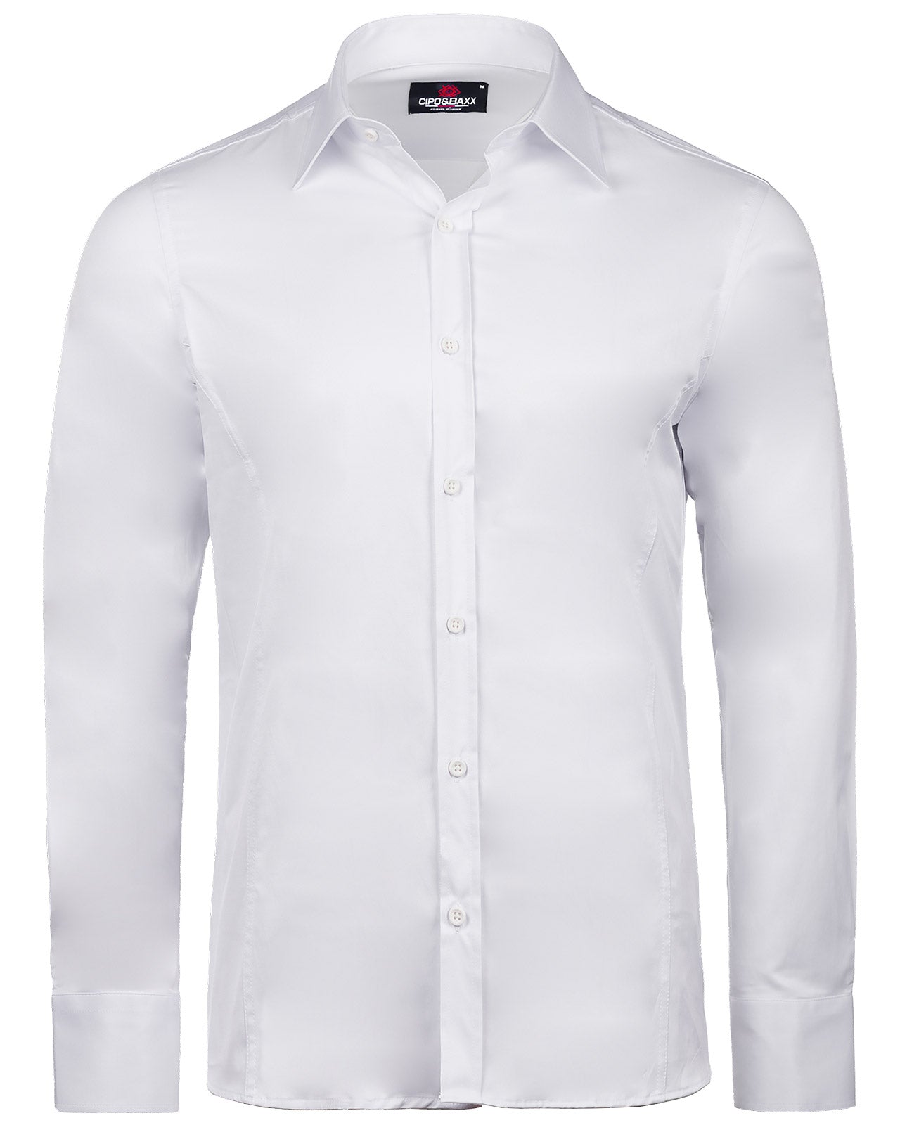 Hemden - White - Regular Fit - Langarm