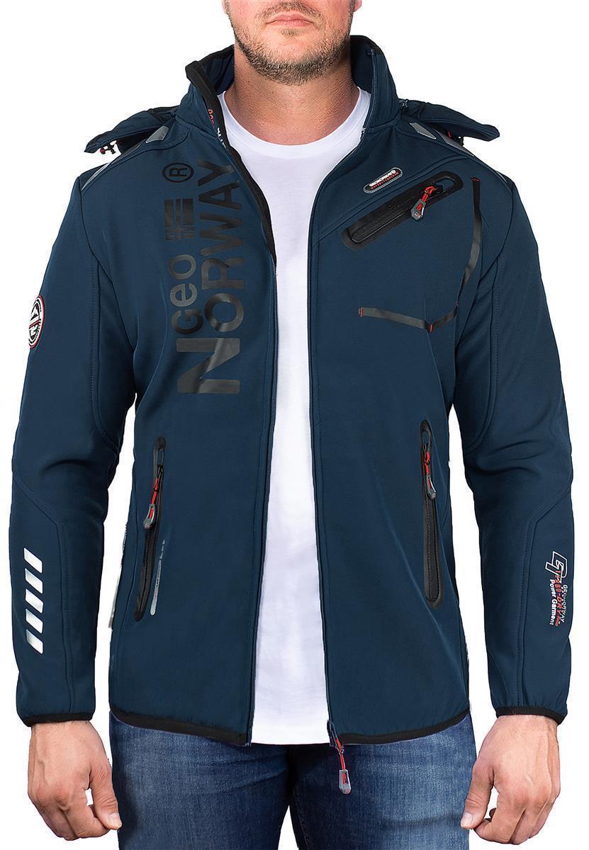 Herren Regular Fit Softshelljacke royaute - Navy/Black