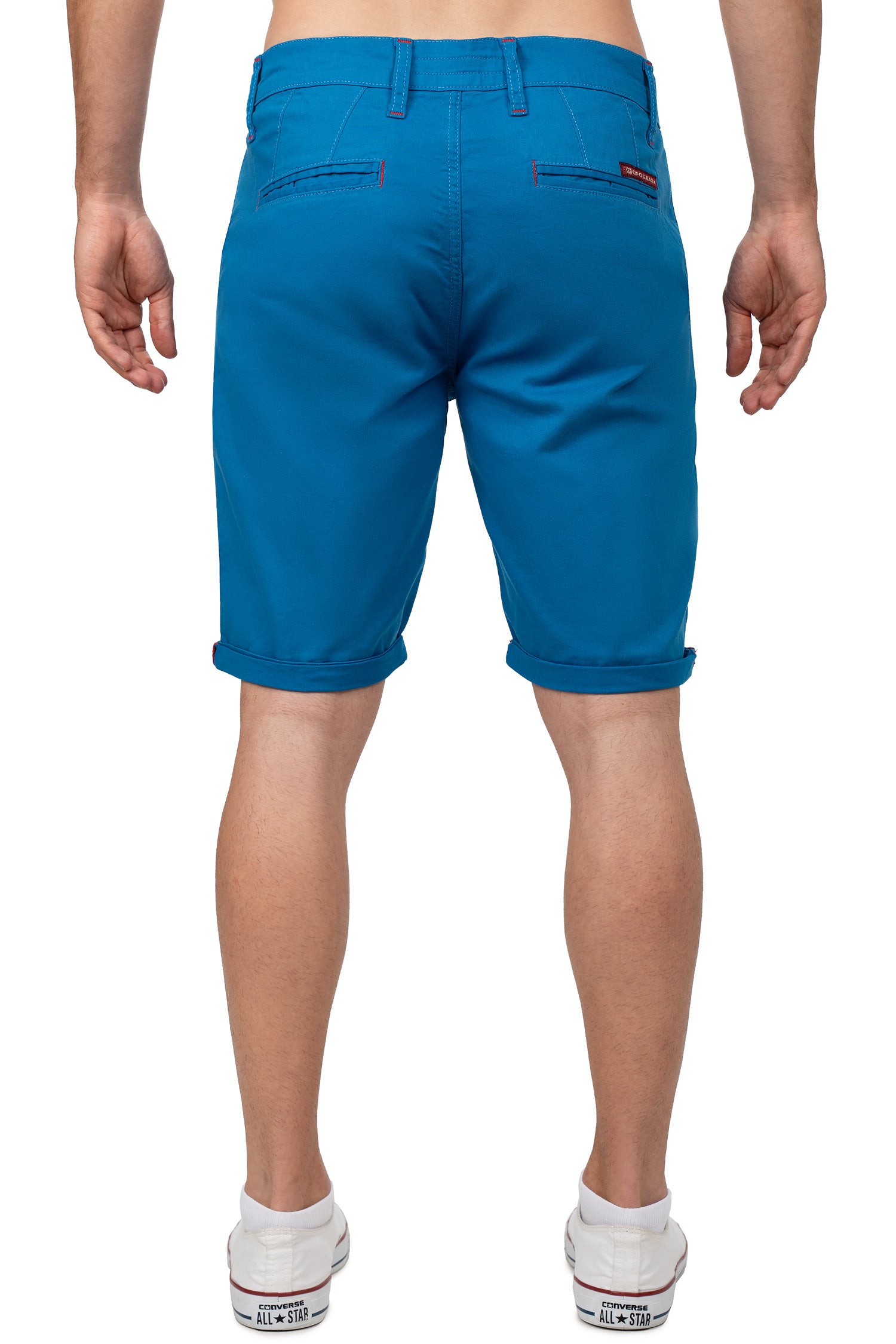 Herren Regular Fit Shorts Logo-Detail CK272 - Saxeblue