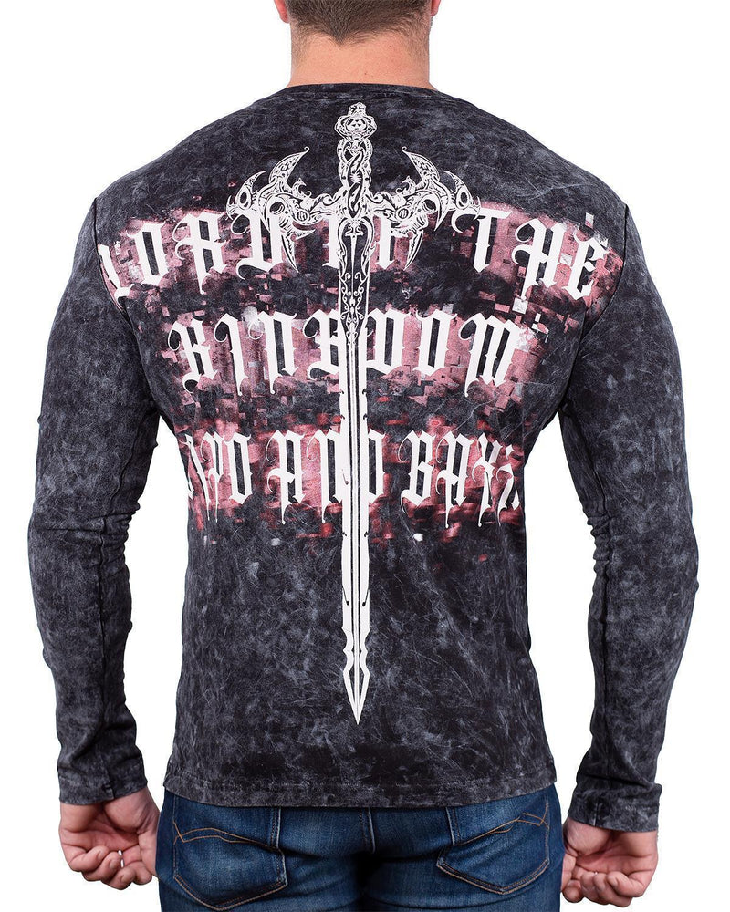 Herren Regular Fit Longsleeve CL485 - Black