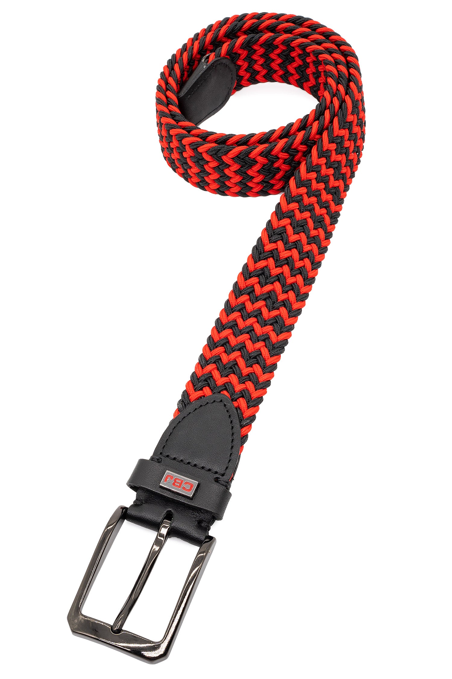 Herren Stoffgürtel CG188 - Red-Black