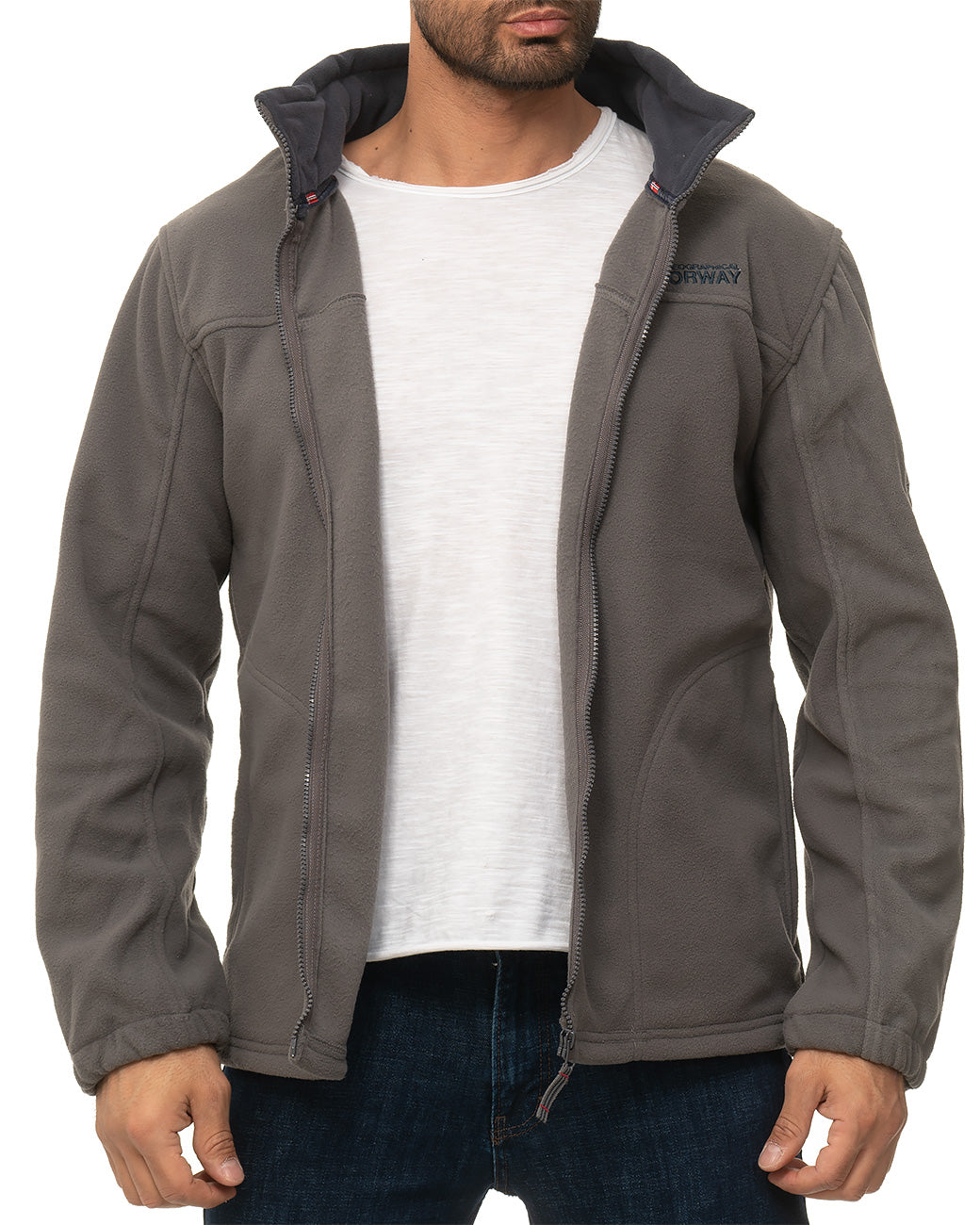 Herren Regular Fit Jacke tamazonie in Grey – Geographical Norway – Ansicht 4
