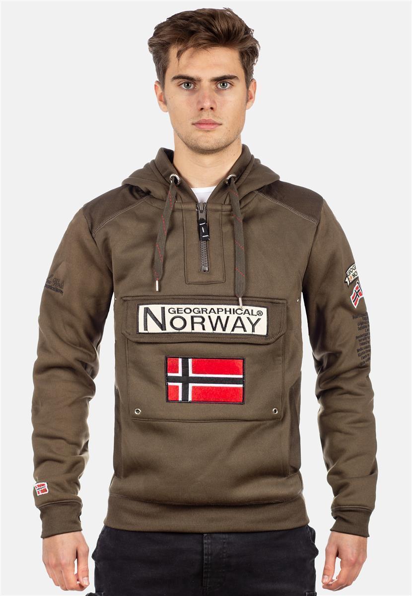 Herren Regular Fit Hoodie gymclass men - Khaki