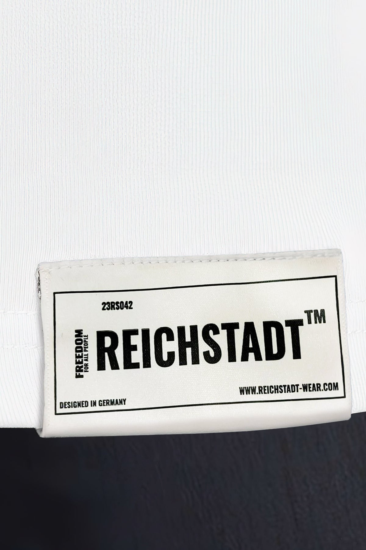 Herren Oversized Langarm Shirt in White – Reichstadt – Ansicht 6
