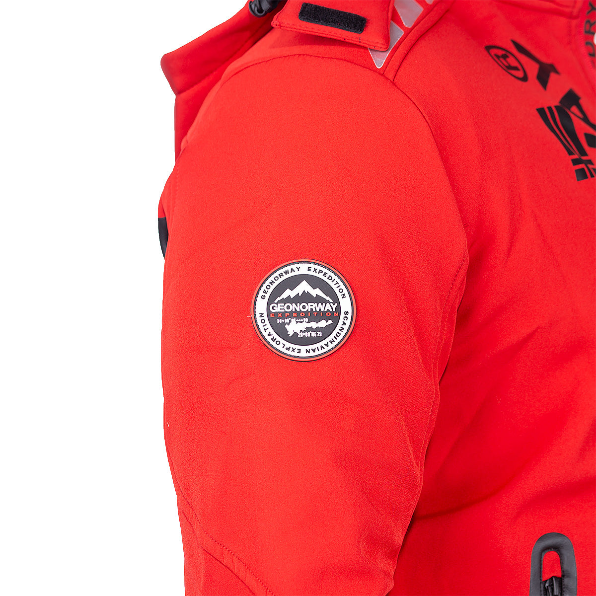 Herren Regular Fit Softshelljacke royaute - Red/Black