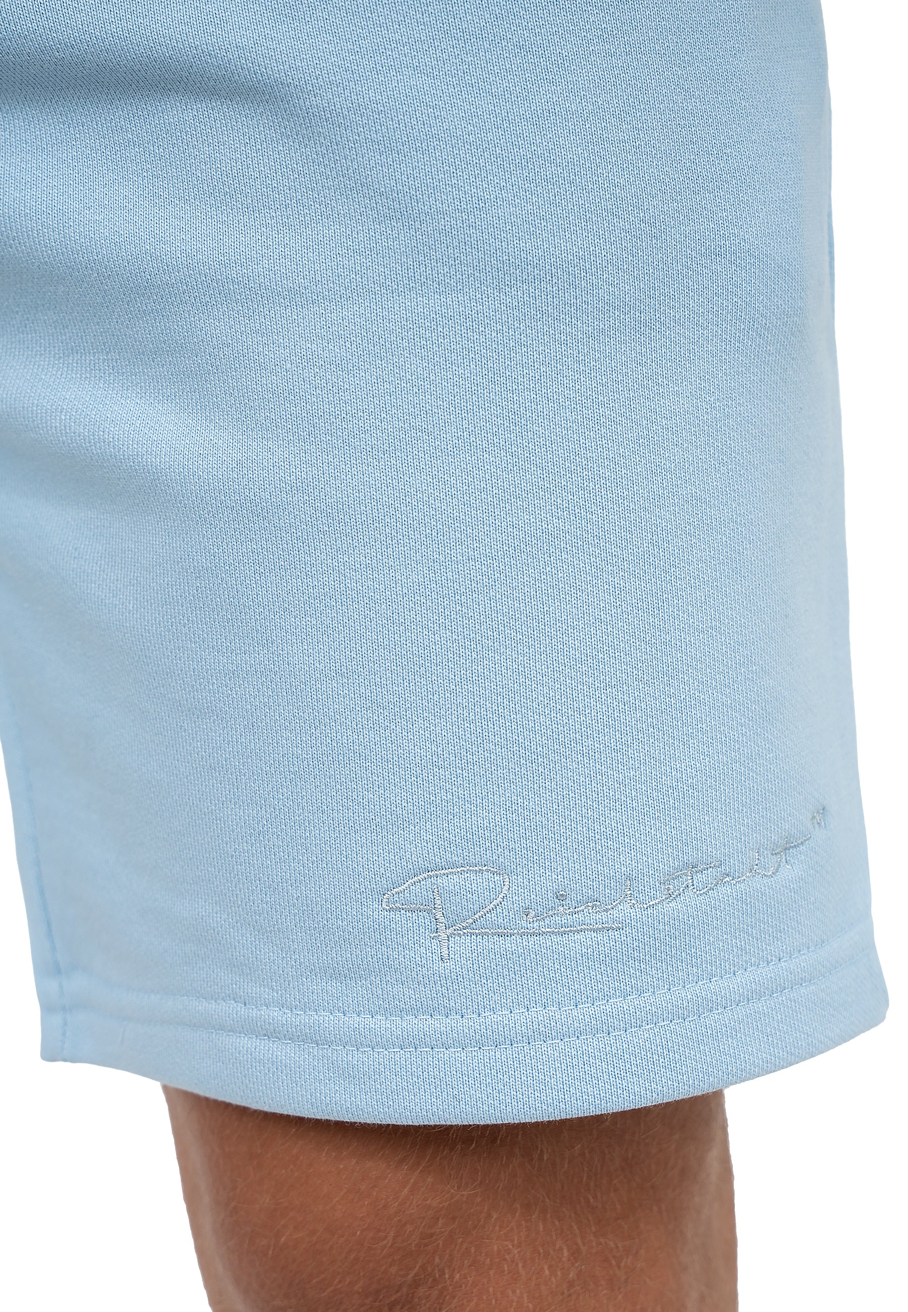 Herren Regular Fit Shorts Marken-Stick 23RS036 - Baby Blue