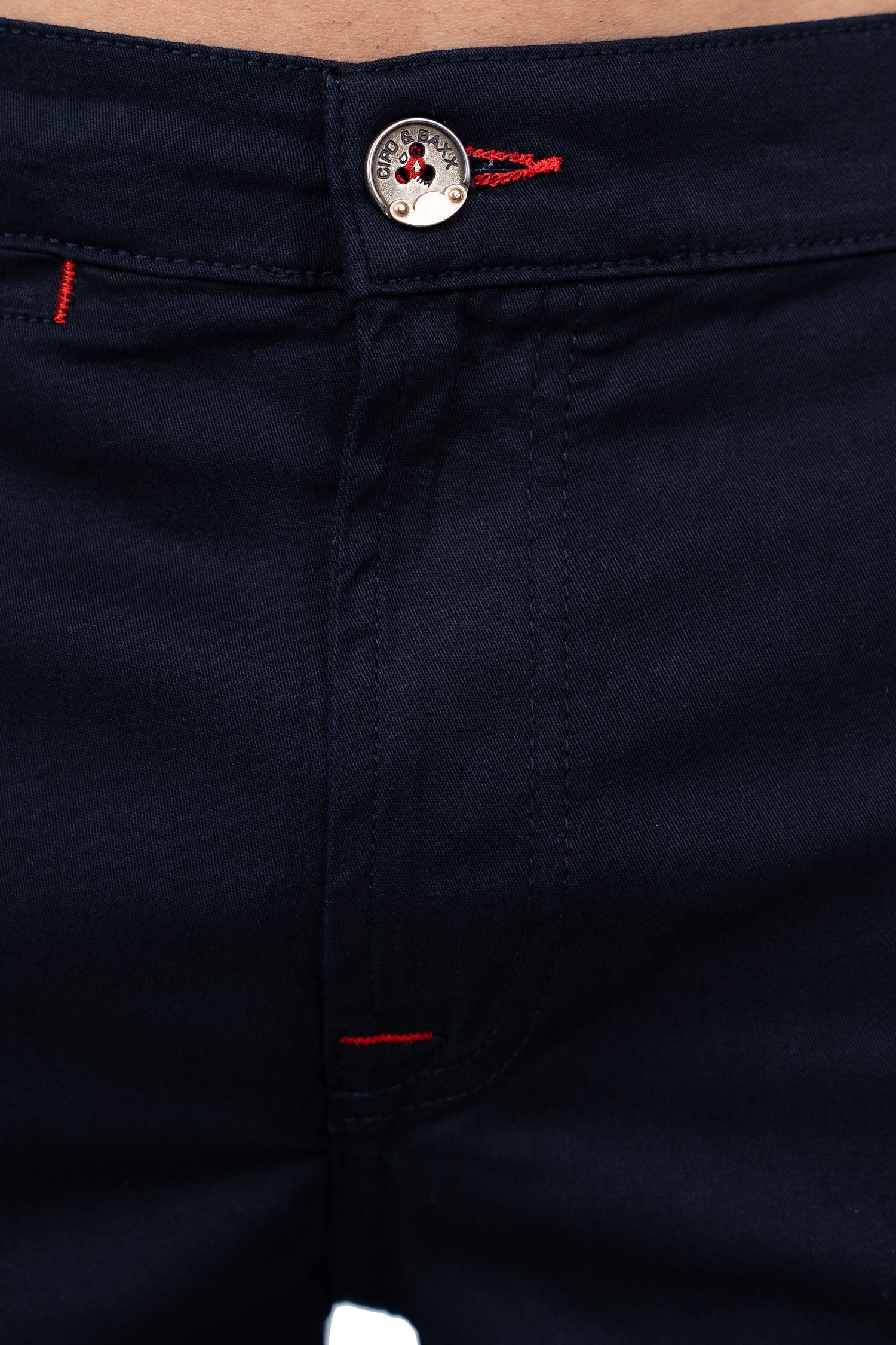 Herren Regular Fit Shorts Logo-Detail CK272 - Navy