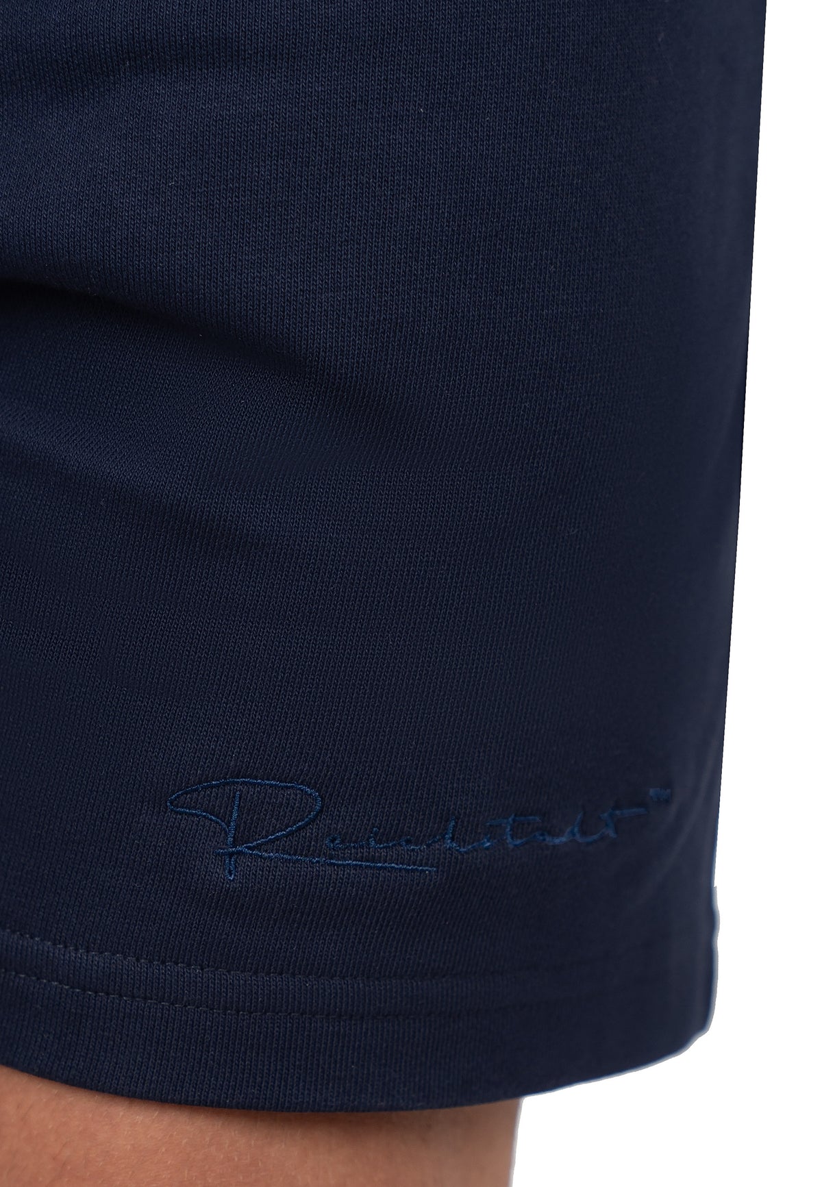 Herren Regular Fit Shorts Mid Waist in Purplish Blue – Reichstadt – Ansicht 7