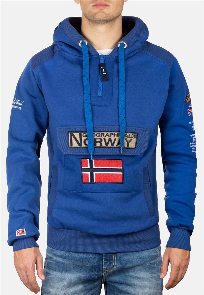 Herren Regular Fit Hoodie gymclass men - Blue