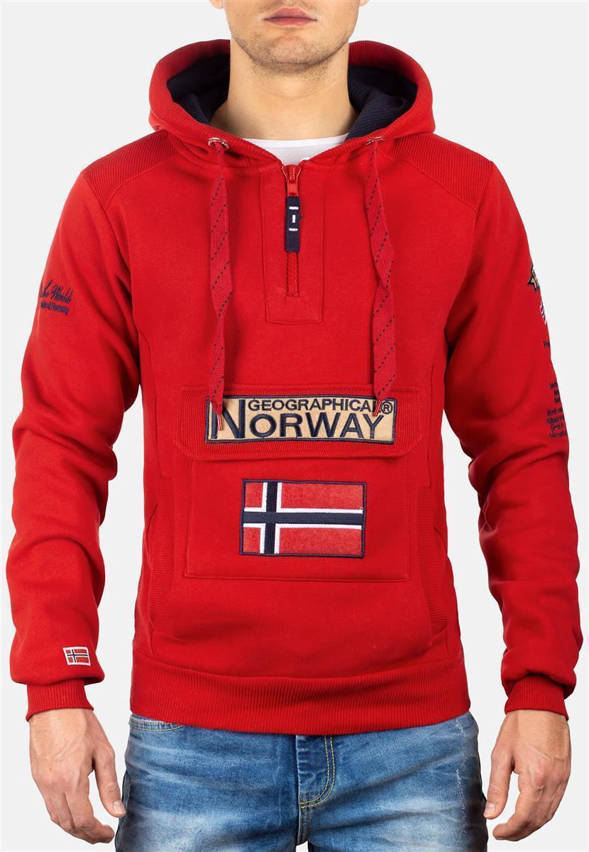 Herren Regular Fit Hoodie gymclass men - Red