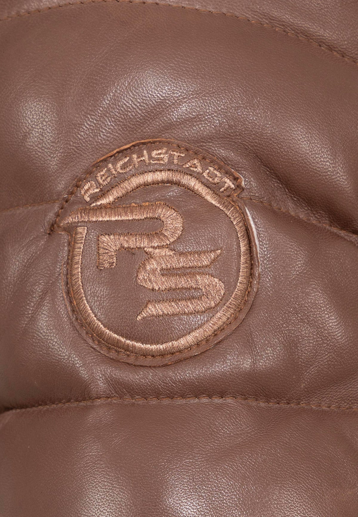 Herren Regular Fit Jacke Echtleder 19RS016 - Cognac