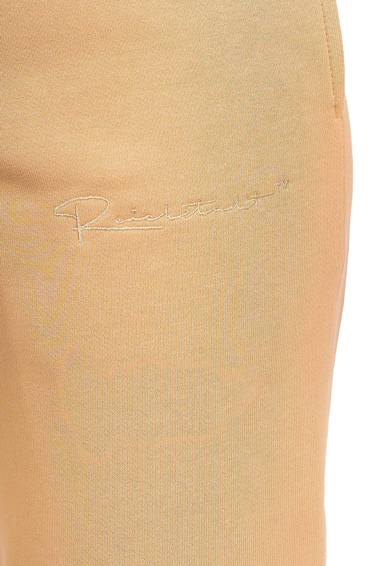 Damen Slim Fit Jogginghose Marken-Stick in Beige – Reichstadt – Ansicht 8