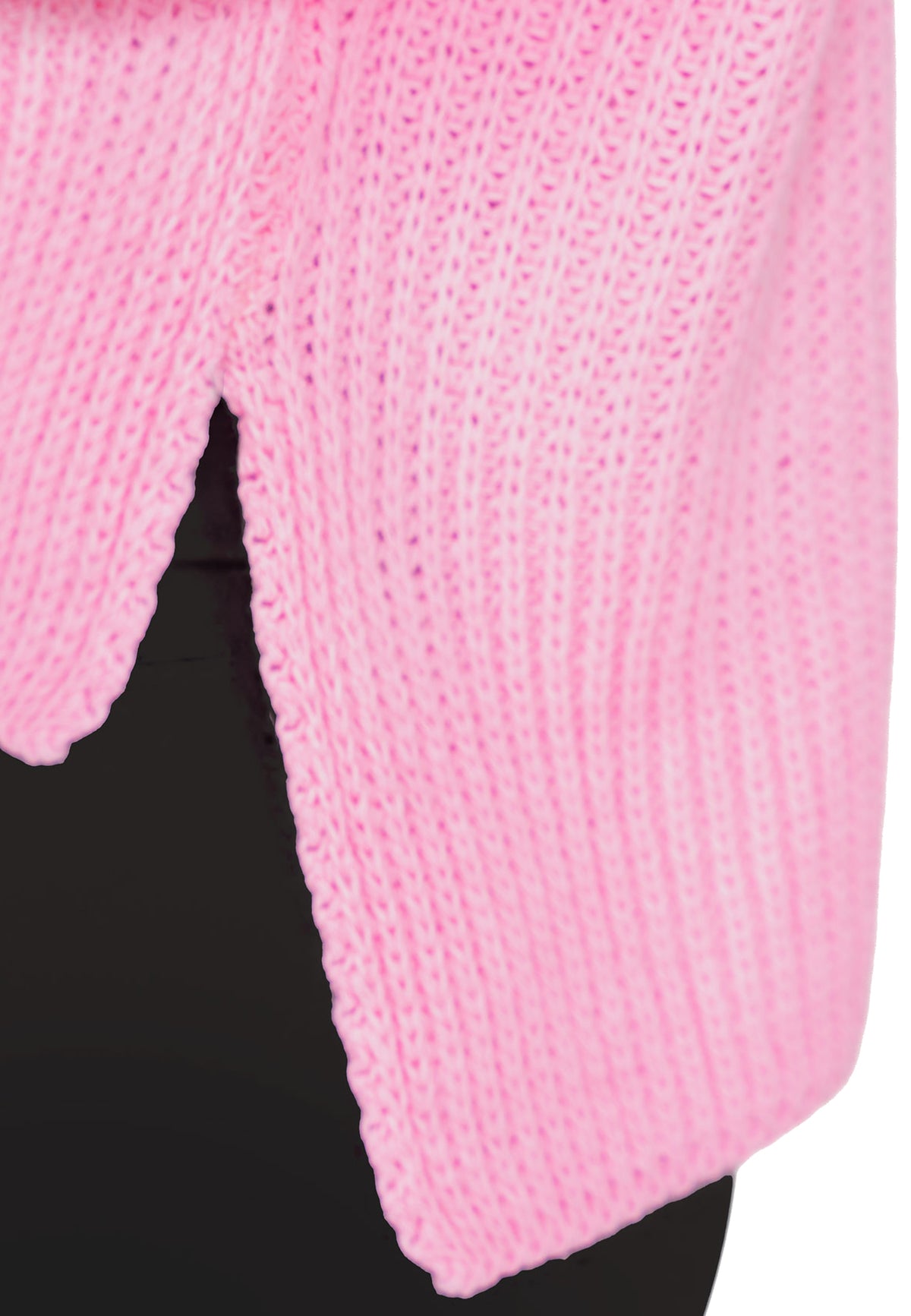 Damen Relaxed Fit Strickpullover 25RSW093 - Baby Rosa