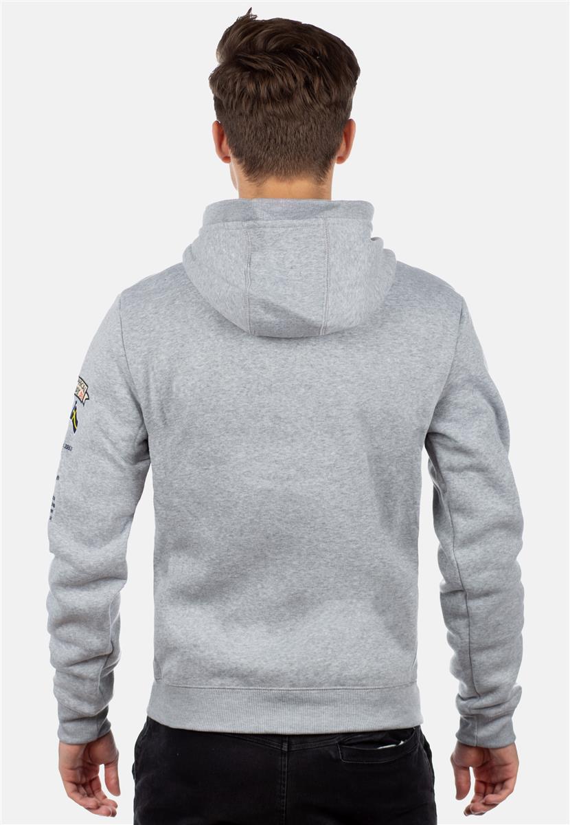 Herren Regular Fit Hoodie gymclass men - Blended Grey