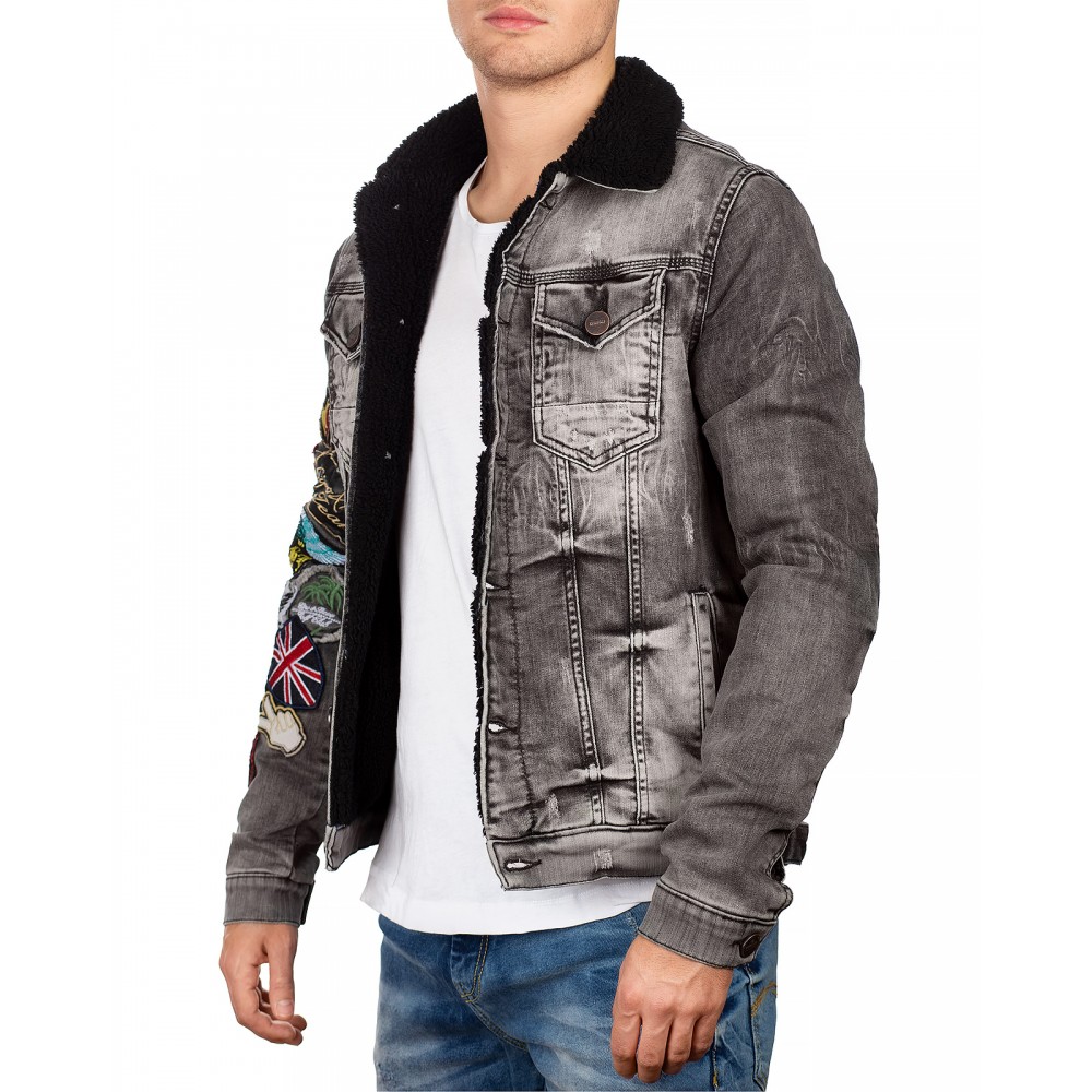 Cipo & Baxx Herren Jeans Jacke CJ238, 91,98