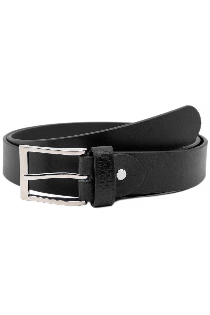 Herren Business Ledergürtel 25RS059 - Black – Ansicht 2