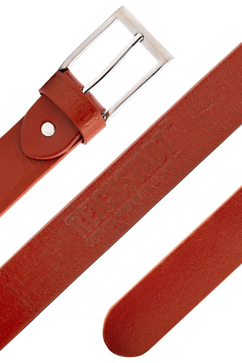 Herren Business Ledergürtel 25RS059 - Cognac – Ansicht 2