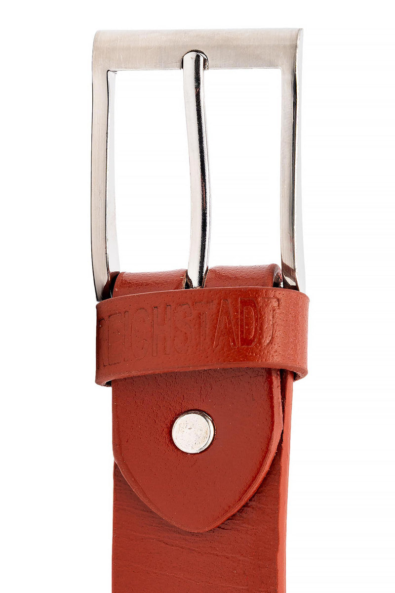 Herren Business Ledergürtel 25RS059 - Cognac – Ansicht 3