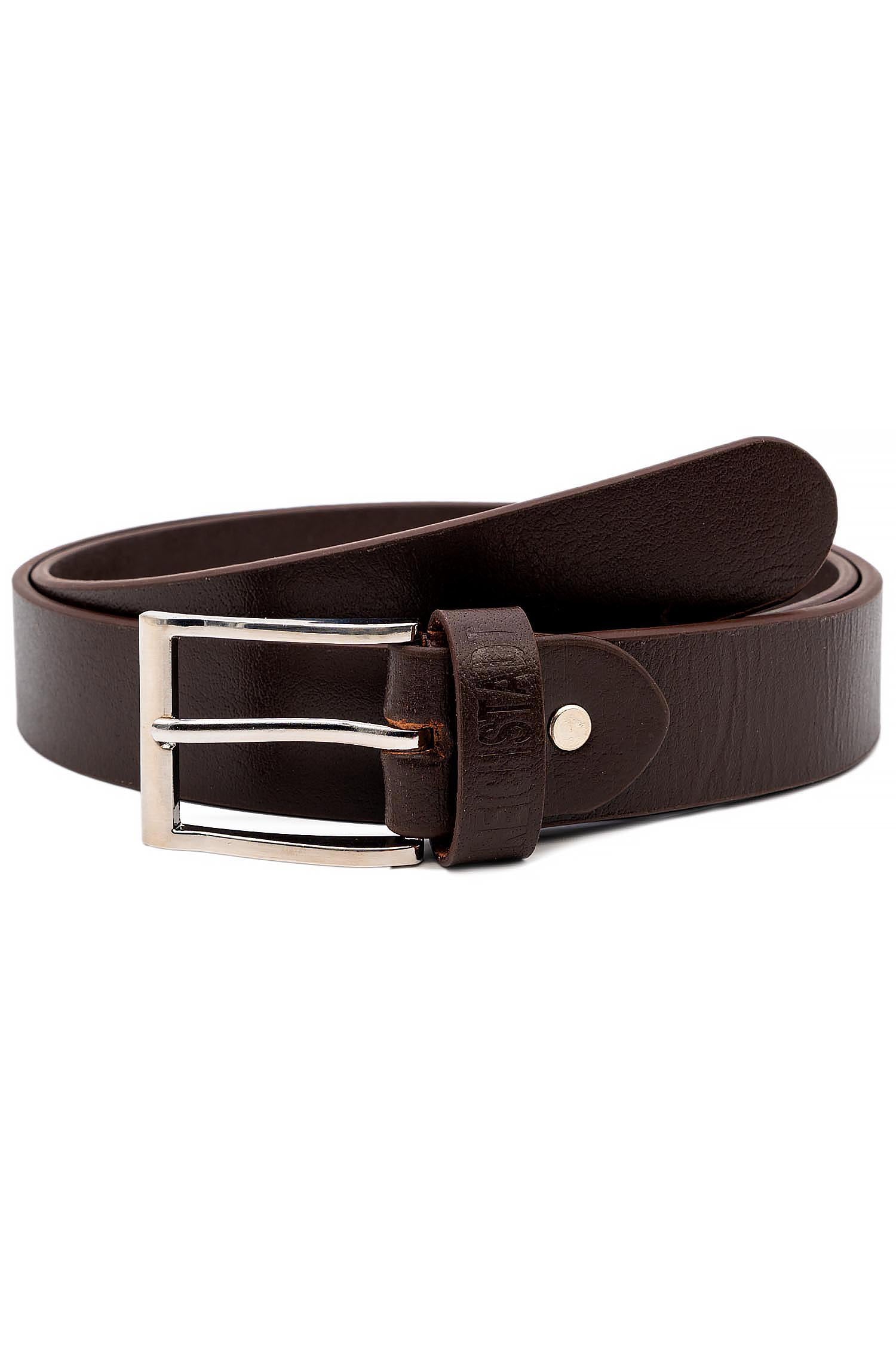 Herren Business Ledergürtel 25RS059 - Dark Brown