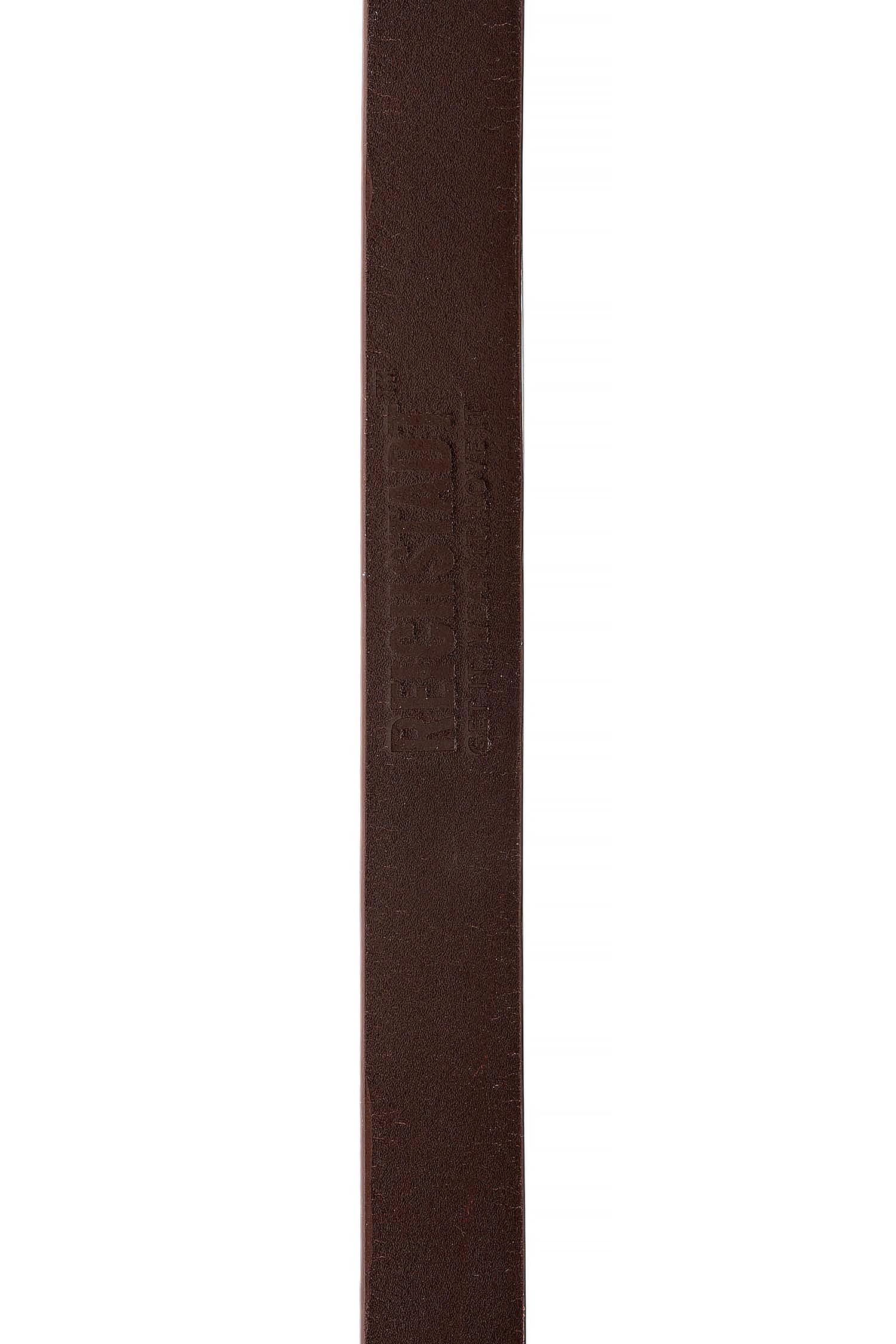 Herren Business Ledergürtel 25RS059 - Dark Brown – Ansicht 4