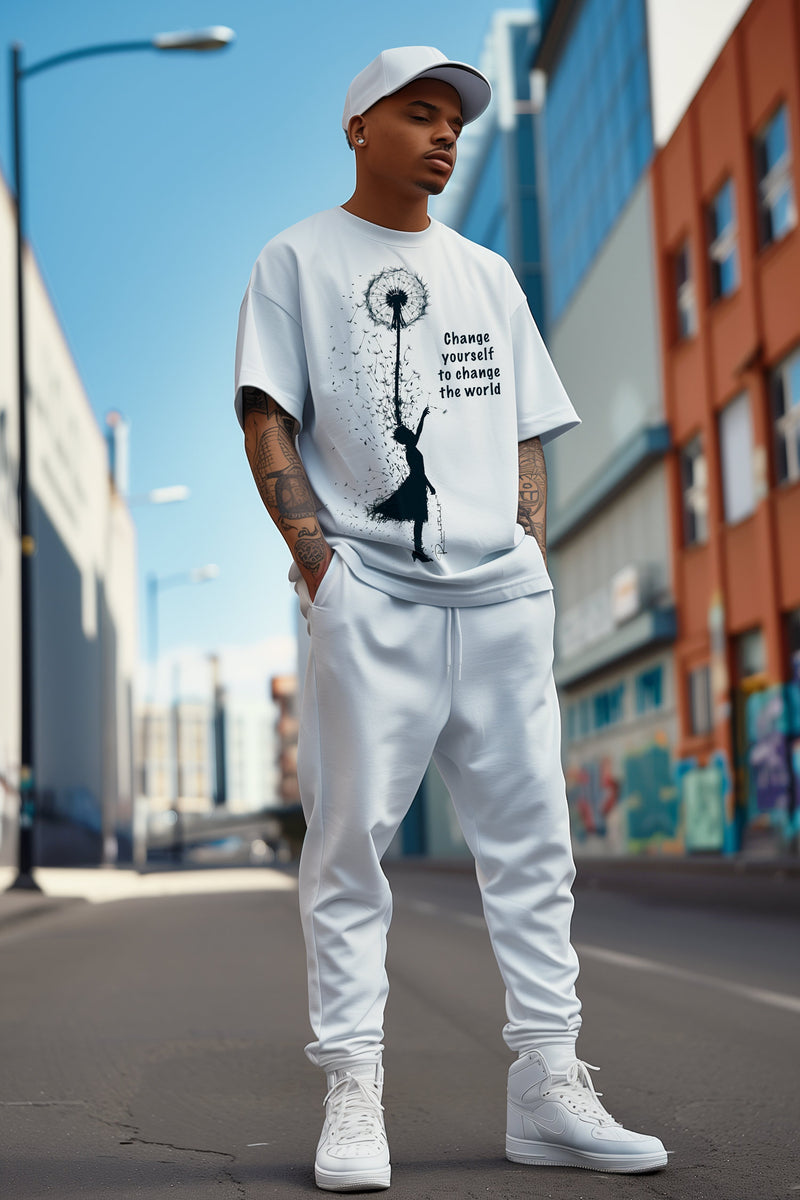 Herren Oversized T-Shirt 24RS057 - Positive Dreamer – Ansicht 3