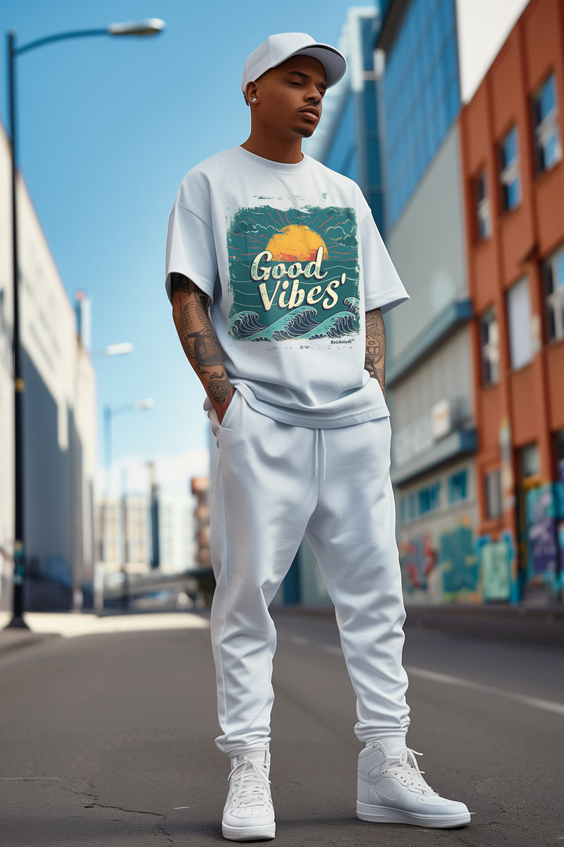 Herren Oversized T-Shirt 24RS057 - Sunset Vibes – Ansicht 3