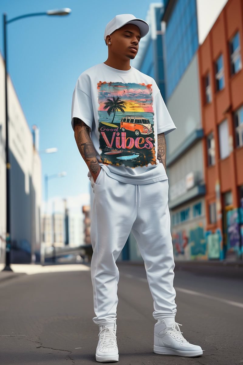 Herren Oversized T-Shirt 24RS057 - Surfside Vibes – Ansicht 3