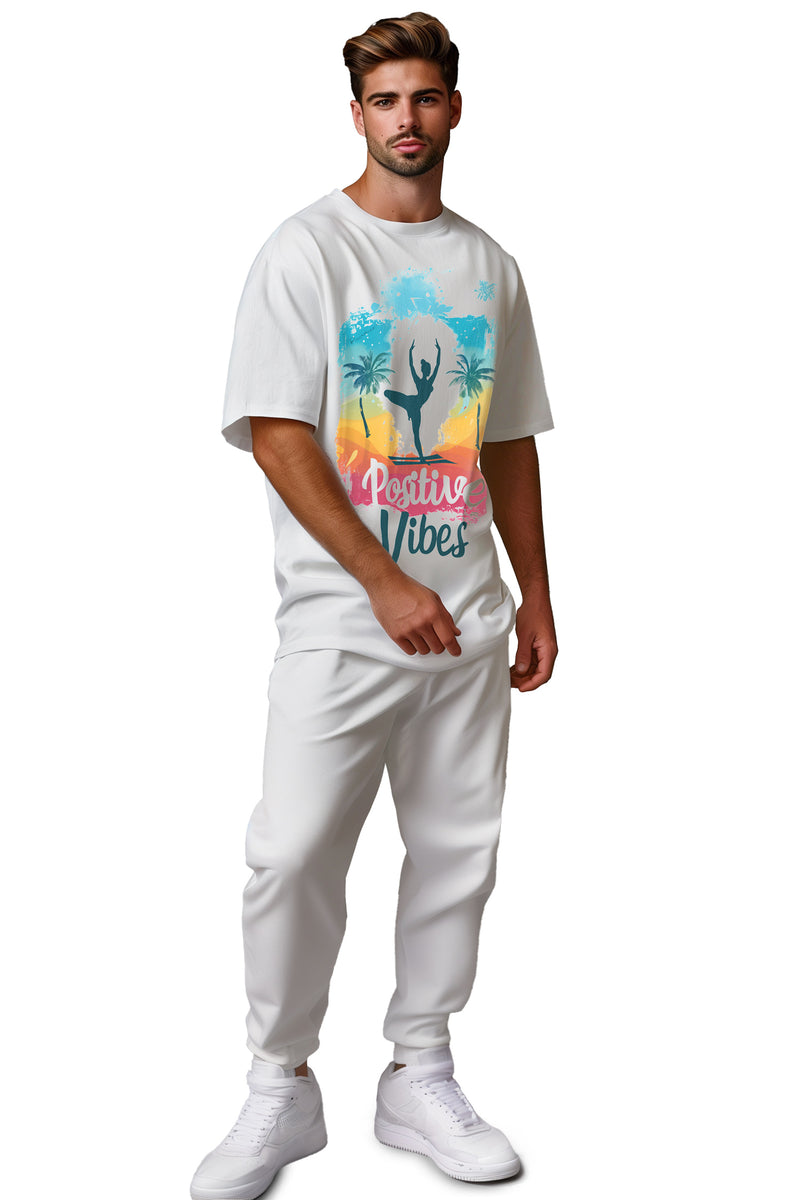 Herren Oversized T-Shirt 24RS057 - Tropical Vibes – Ansicht 2