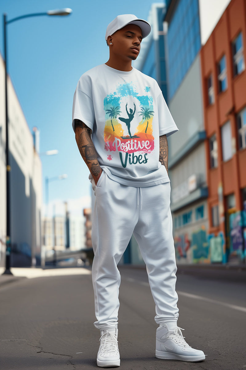 Herren Oversized T-Shirt 24RS057 - Tropical Vibes – Ansicht 3