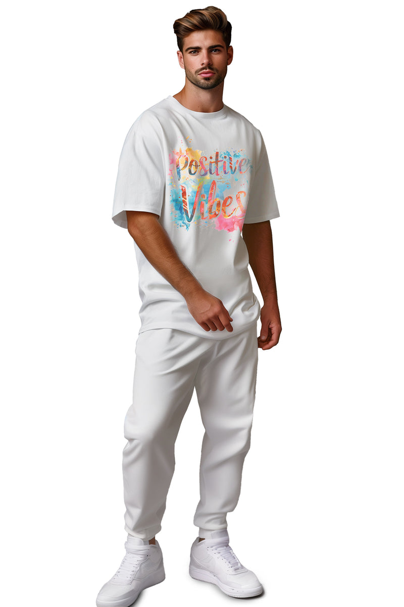 Herren Oversized T-Shirt 24RS057 - Vibrant Positivity – Ansicht 2