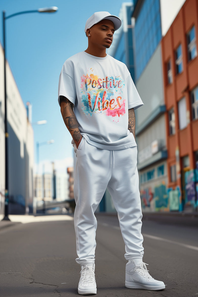 Herren Oversized T-Shirt 24RS057 - Vibrant Positivity – Ansicht 3