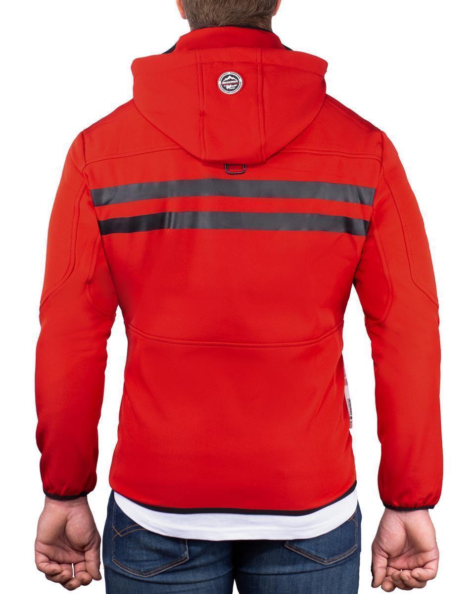 Herren Regular Fit Softshelljacke royaute - Red/Black
