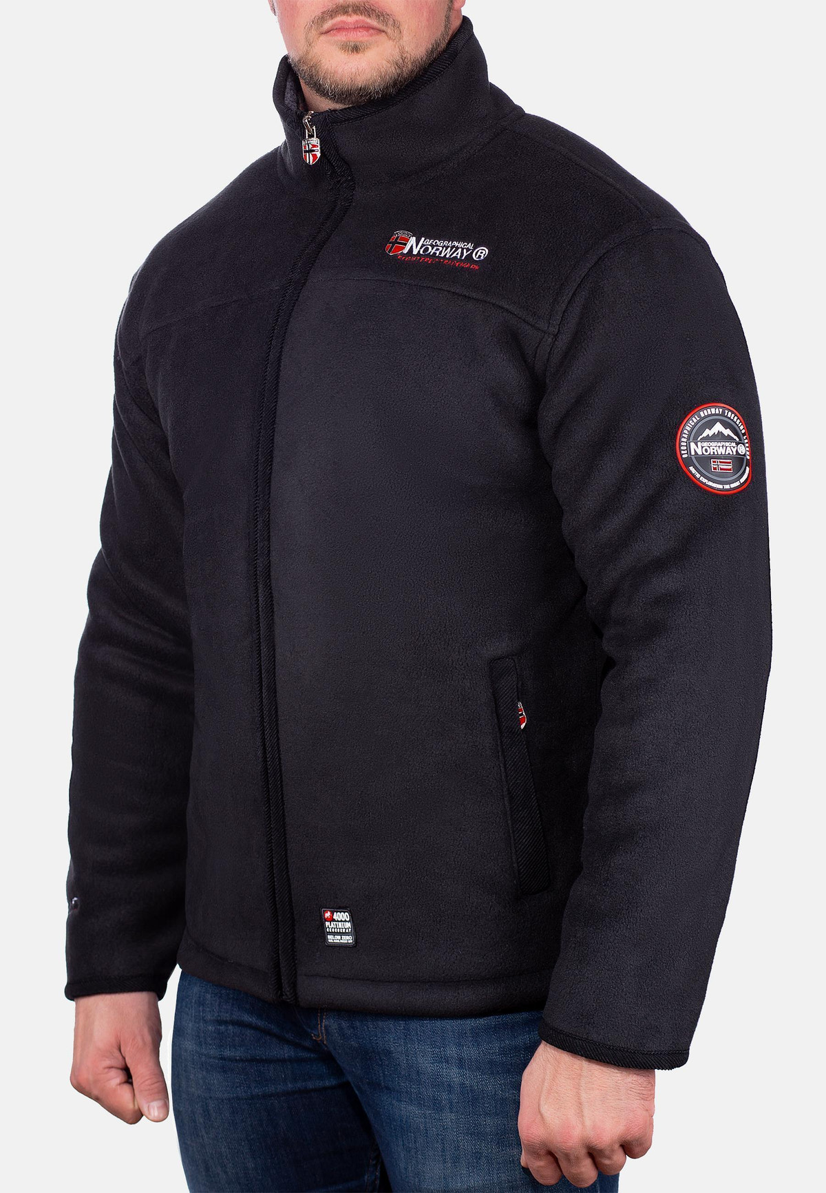 Herren Regular Fit Jacke ubolt in Black – Geographical Norway – Ansicht 10