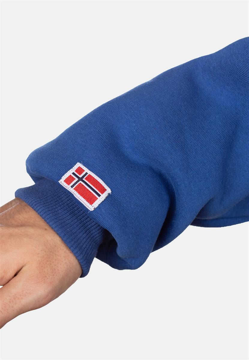 Herren Regular Fit Hoodie gymclass men - Blue