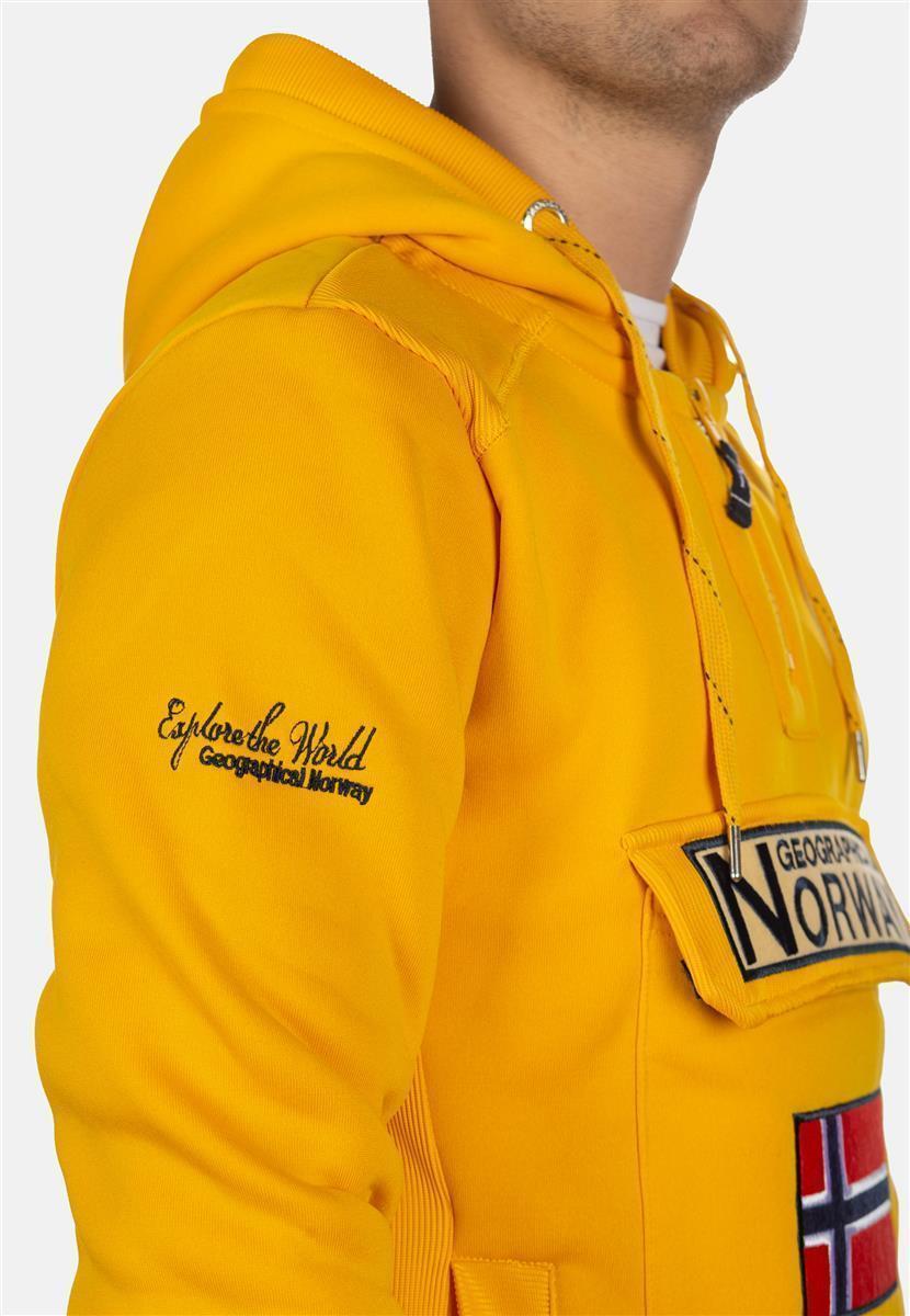Herren Regular Fit Hoodie gymclass men - Yellow