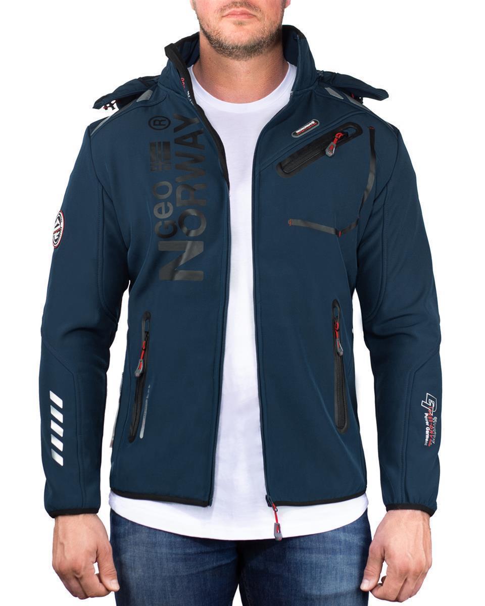 Herren Regular Fit Softshelljacke royaute - Navy/Black