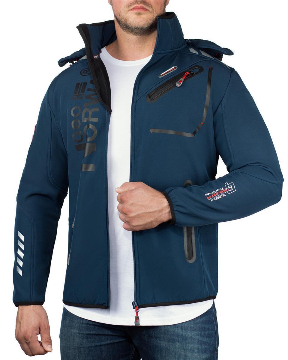 Herren Regular Fit Softshelljacke royaute - Navy/Black
