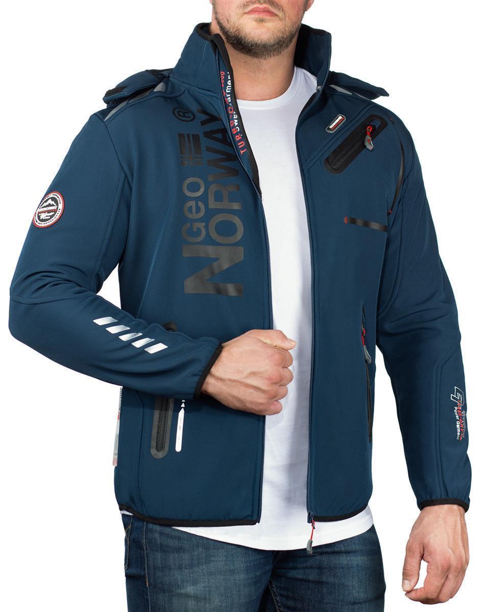 Herren Regular Fit Softshelljacke royaute - Navy/Black