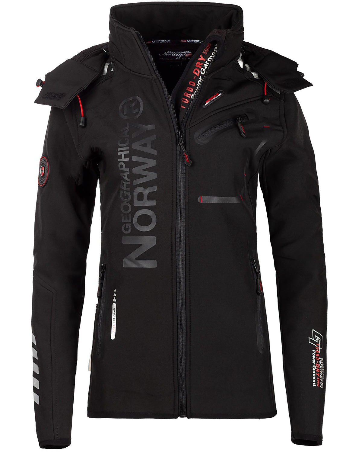 Damen Regular Fit Allwetterjacke reine lady in Black ASSORT – Geographical Norway
