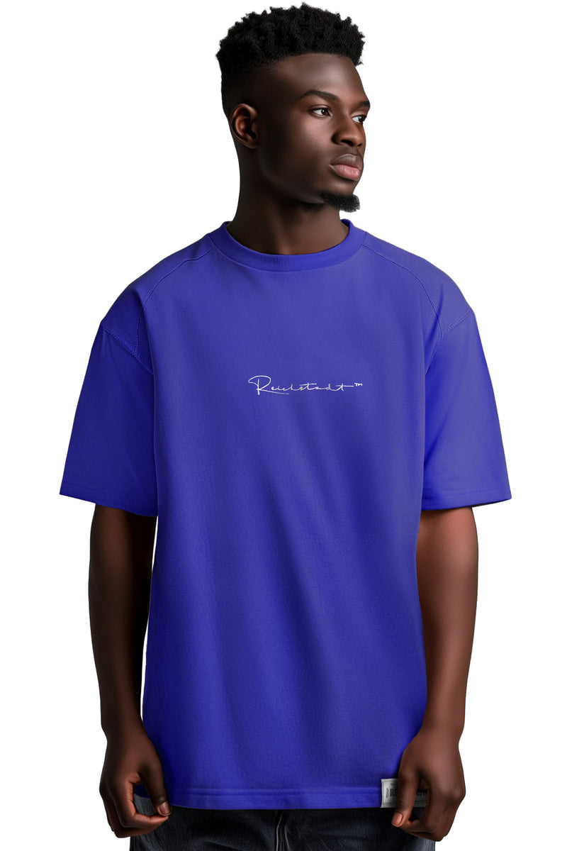 Herren Oversized T-Shirt in Light Purple – Reichstadt