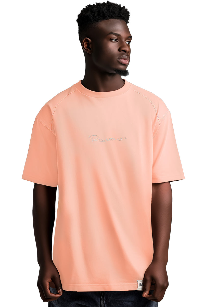 Herren Oversized T-Shirt in Old Pink – Reichstadt