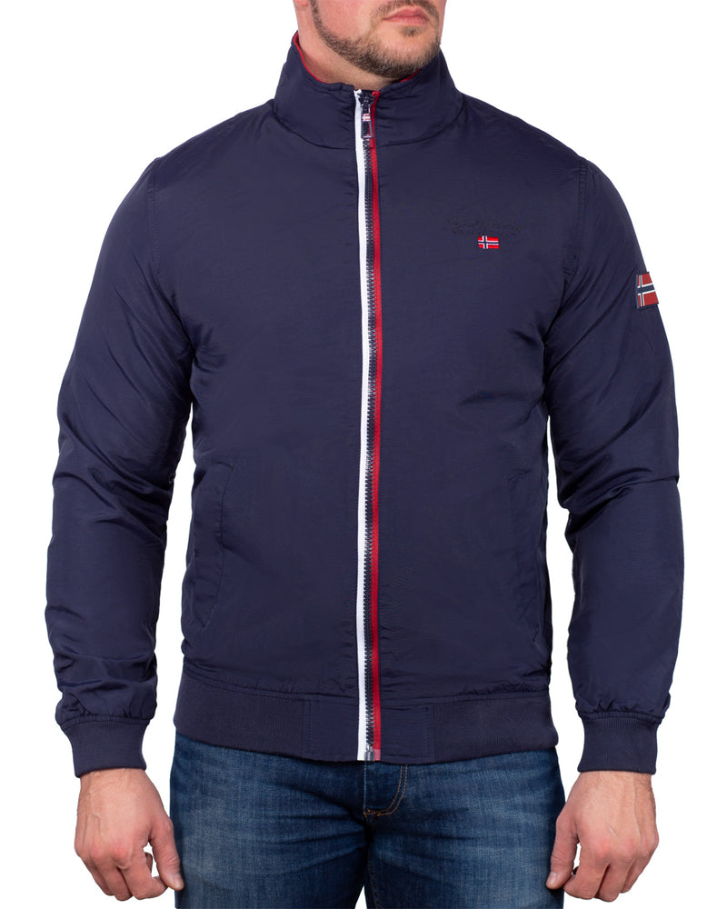 Herren Regular Fit Allwetterjacke benilde in Navy – Geo Norway