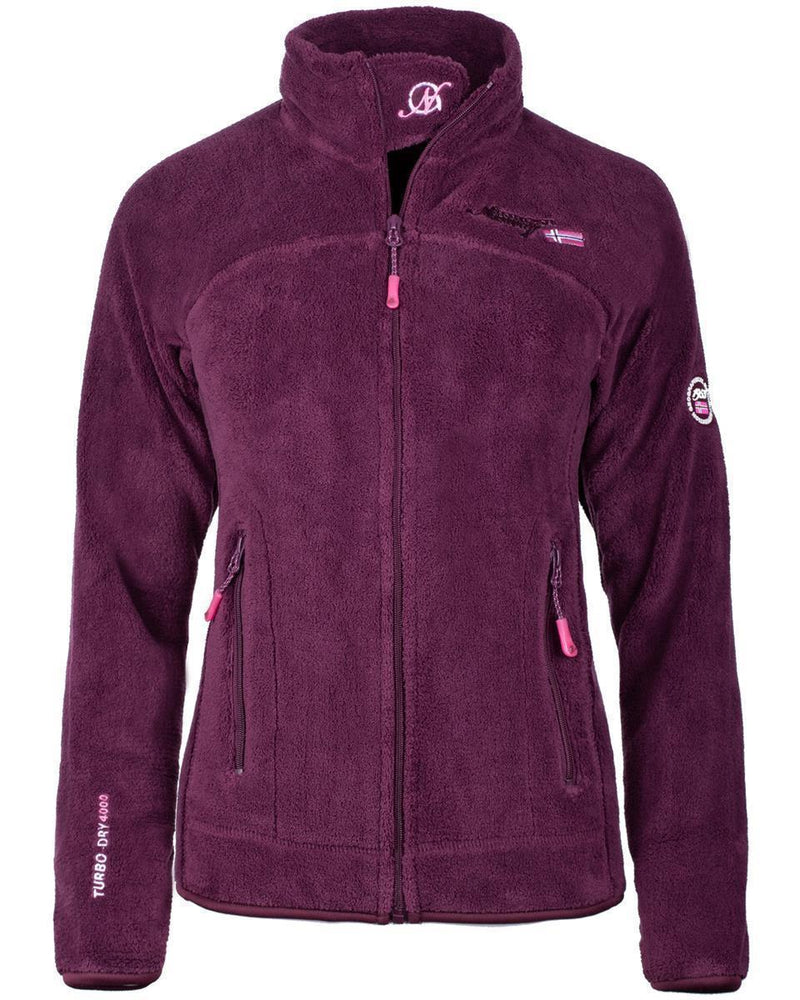 Damen Regular Fit Jacke upaline in Burgundy – Geographical Norway