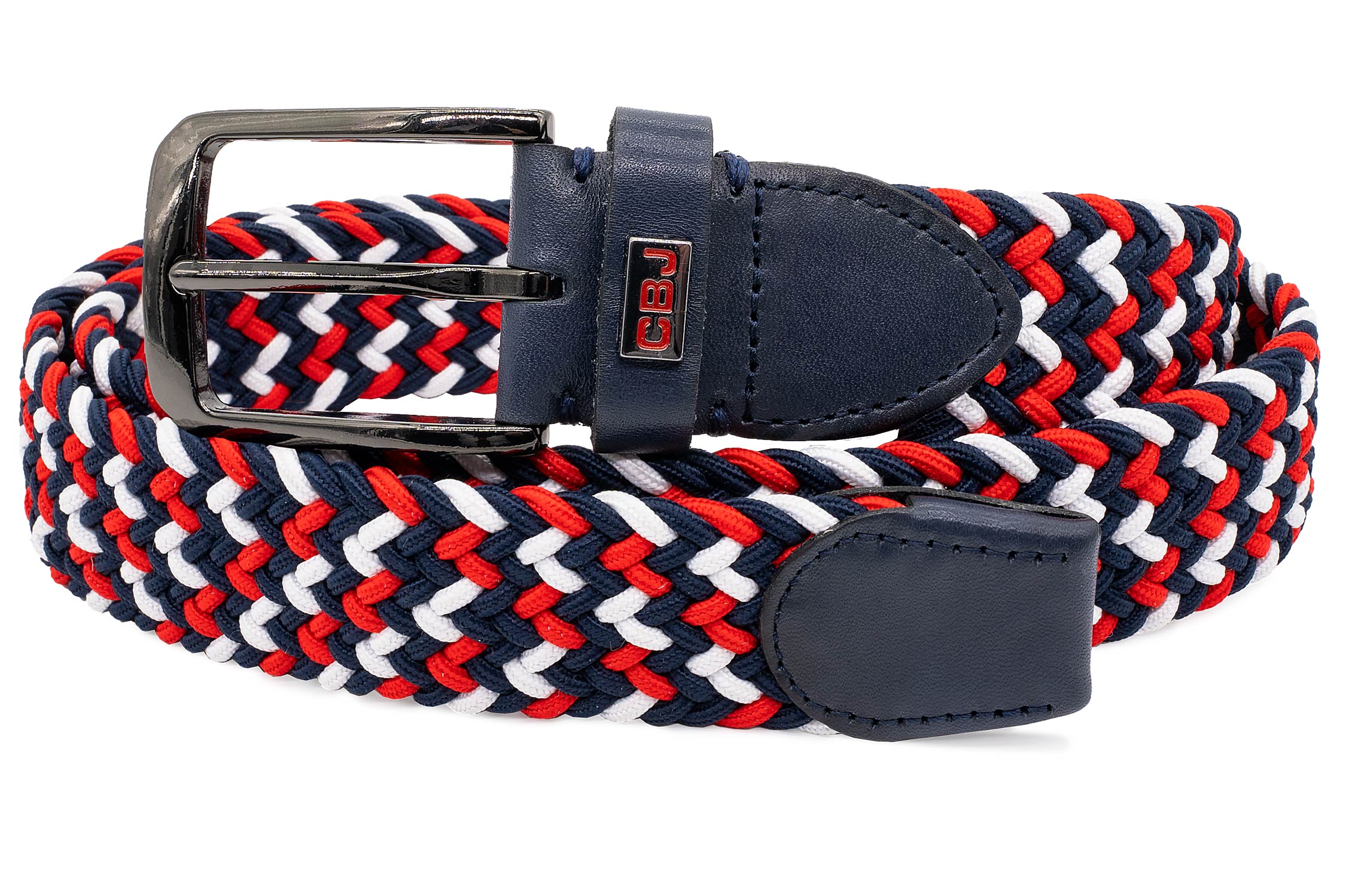 Herren Stoffgürtel CG188 - Red-White