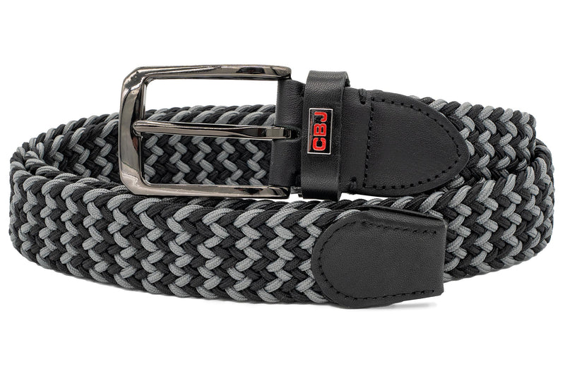 Herren Stoffgürtel CG188 - Black-Grey